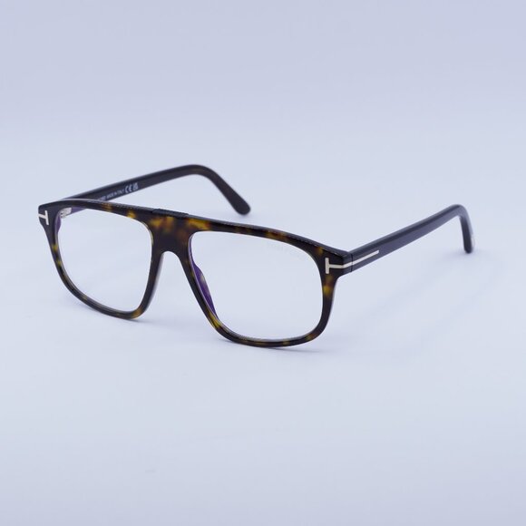 🕶️ New Tom Ford FT5901-B 052 Eyeglasses - Havana Frame 55mm